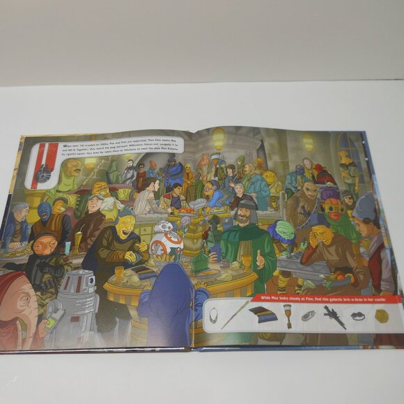 2017 Journey to Star Wars The Last Jedi Look and Find Book - Picture 8 of 8